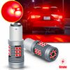 2pcs 1157 LED Strobe Light Flashing 5 Times Red Blinking Light Brake Bulb Bright