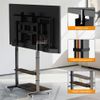 40" 45 55 60 65 70 75 80 86" Floor TV Stand LED Mount Bracket Height Adjustable