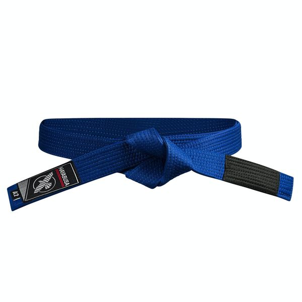 Hayabusa 2.0 Adult BJJ Belt - Premium Quality, IBJJF Compliant, Reinforced Double Stitching - Blue, A3