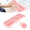 PUSOKEI Cute Cat Wireless Keyboard and Mouse Combo,2.4G USB Compact Silent Keyboard,Candy Colors,Compatible with Windows,OS X,Android,Computer,Laptop,PC,Tablet (pink)