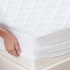 ZOUK Quilted Small Double Mattress Protector, Hypoallergenic, Extra Deep Mattress Protector Small Double Bed (122X190+30cm)