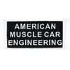AMERICAN MUSCLE CAR ENGINEERING SEW/IRON PATCH EMBROIDERED DODGE CHEVY FORD 