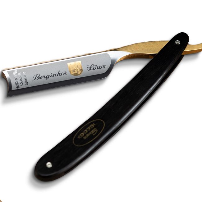 DOVO Carbon Ebony Steel Straight Razor