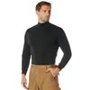 Rothco Mock Turtleneck Shirt, Black, X-Large