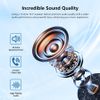 Bluetooth 5.4 Headset W/Detachable Microphone, Open Ear Headphones W/Noise Cance