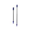 2x Blue Metal Retractable Extendable Stylus Pens, Compatible with Nintendo 3DS