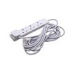 pro elec 4 gang 5m white - slim