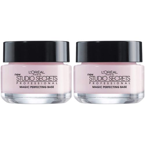 L'Oreal Paris Magic Perfecting Base Face Primer, Instantly Smoothes Lines, Mattifies Skin and Hides Pores, Suitable for All Skin Types, 2 Count