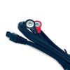 Compex Compatible Replacement Lead Wires, 4 Pack, with 3.5mm Snap connectors