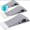 Wundermax Door Stopper Rubber Door Stop Wedge Security Door Stops 3-pack Gray