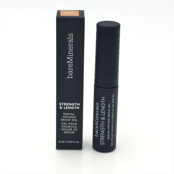 bareMinerals Strength & Length Serum-Infused Brow Gel 0.16oz/ 5ml - Honey