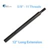 Core Drill Bits Extension Adapted Fit Dry and Wet 1-1/2" Below 5/8" - 11 Thread