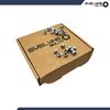 M4 Nyloc Steel Nuts, 4mm Self Locking Nuts with Nylon Inserts (20 Pack) Evelyne