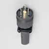 American Ltd. Catch Shape Waterproof Plug Black Grounded Shape 3p600 V