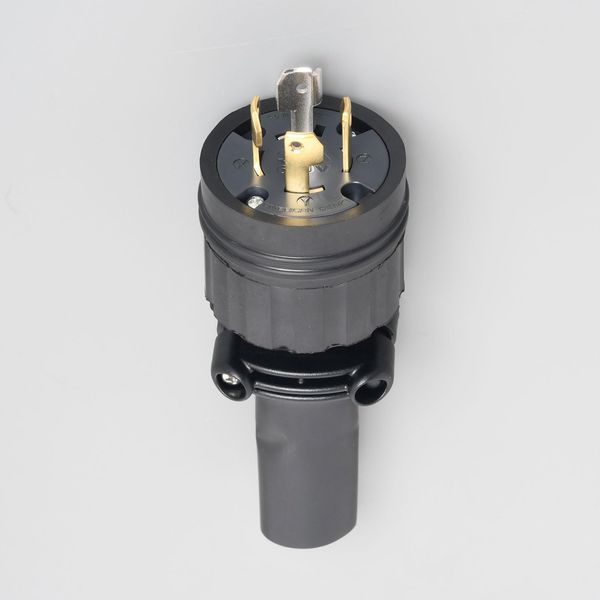 American Ltd. Catch Shape Waterproof Plug Black Grounded Shape 3p600 V