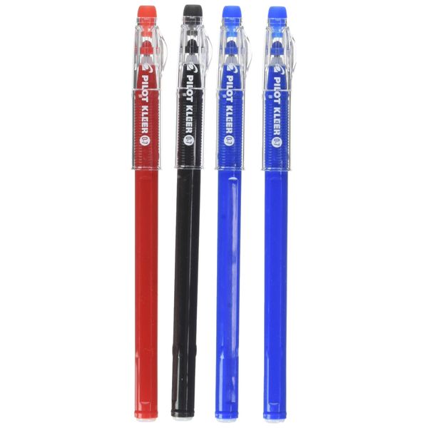 Pilot Erasable Kleer 10127 Ballpoint Pen Tip 0.7 mm Assorted Colours