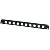 AllMetalParts 1U 19" 10 XLR 'D 'Folded Rack Panel [PC]