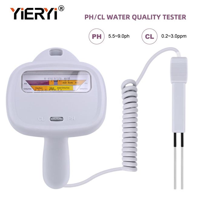 YIERYI Digital Temp CL ORP EC TDS PH Meter, Bluetooth Water