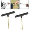 ANCLLO Pack of 10 Trampoline Spring Pull Tool T-Hooks