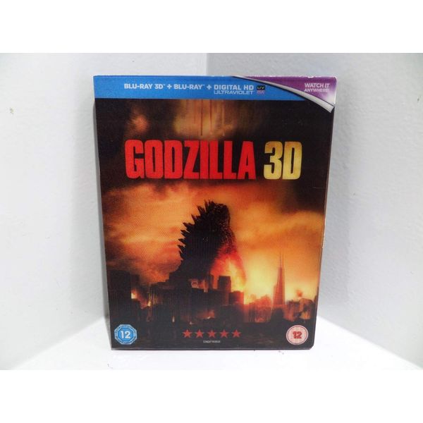 Godzilla [Blu-ray 3D + Blu-ray] [2014] [Region Free]