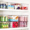6PACK Clear Stackable Storage Bins with Lids Large Plastic Containers w/ Handle