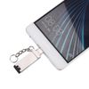 AXYO Type-C Card Reader for MicroSD MicroSDHC MicroSDXC Card Type C USB-A Memory Card Reader Converter Adapter 2 in 1 Card Reader Silver