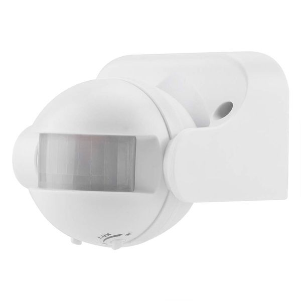 DOACT Motion Sensor Motion Sensor Switch, Light Sensor Switch, PVC Material, 3.3 x 2.4 x 3.7 inches (8.5 x 6 x 9.5 cm), Small, Adjustable, IP44 Waterproof Rate, For Outdoor Use