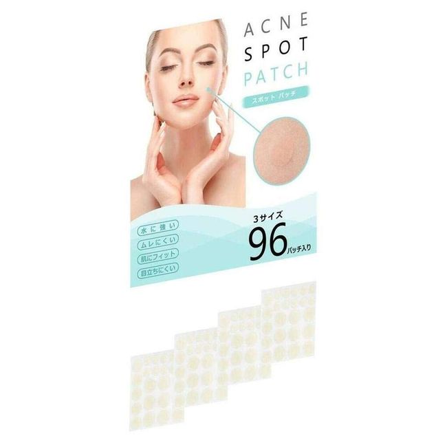 ACNE SPOT PATCH Clear Spot Patch, 3 Sizes, 96 Patches Included