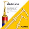 6 pack Coffee Syrup Pump Dispenser (Gold) - Compatible with Torani and Davinci