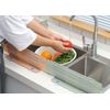 Kitchen Splash Proof Stand for Open Kitchen Splash Proof Sheet Folding Splash Guard Bathroom Screen 2 Color Options (Green)