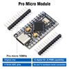 Pro Micro with 32U4 chip Development Board, AYWHP 3 PCS Pro Micro 5V/16MHz Nano microcontroller Development Board with Built-in USB updater Type-C Interface Compatible with Arduino IDE