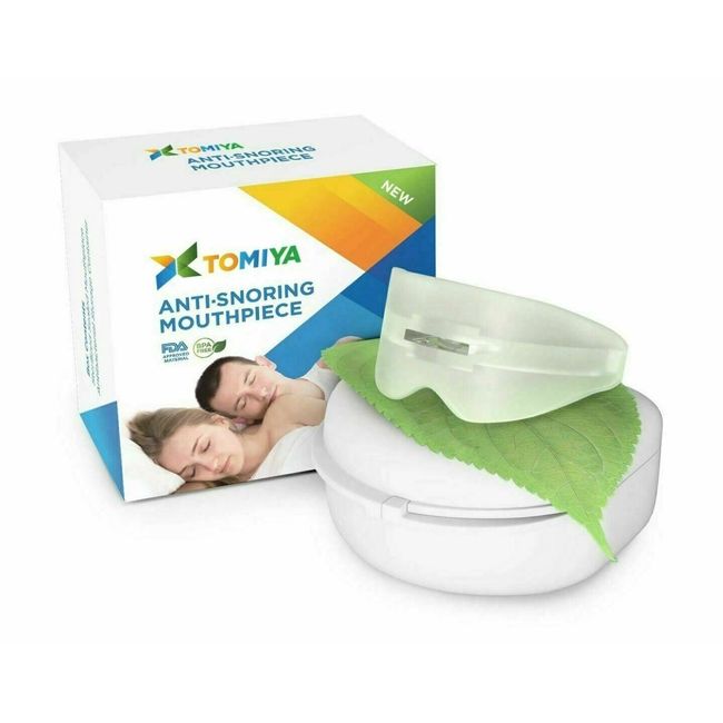 Tomiya - Snore Stopper Mouthpiece - Snoring Solution Anti Snoring Device - NIB