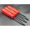 Premium Pocket Prybar Set - 3-Piece Kit, Red, 4.5" Long - Essential EDC Tool