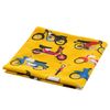 MZA Retro Multifunctional Tube Scarf in Polybag, Yellow, multi-coloured.