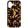 iPhone 16 Tortoise Shell Brown & Orange Exotic Turtle Shell Smartphone Case