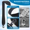 63" Adjustable Shoulder Strap Compatible with Veto Pro Pac,with Detachable Thick Pad,Reduce Shoulder Pressure,Black