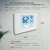 Non-Programmable Wall Thermostat for Home Single-Stage Systems, 1 Heat/1 Cool, Easy DIY, White Backlight