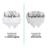 Braun Replacement Hair Removal Head 67030946 Compatible with Braun Silkepil 7 Xpressive Pro and Braun Silk Epil 5, White