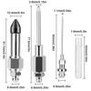 7pcs Grease Gun Accessory Set, Injector Needle Nozzle/Dispenser/Rubber Joint Tip