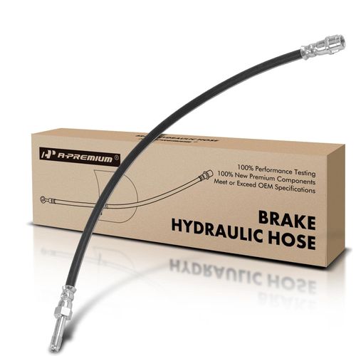 A-Premium Brake Hydraulic Hose Compatible with Select Mercedes-Benz Models - C63 AMG 2008-2014, CLK63 AMG 2008, B250e 2016-2017, B Electric Drive 2014-2015