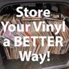 Vinyl Record Collector Storage Case British Union Jack Retro Turntable Classic