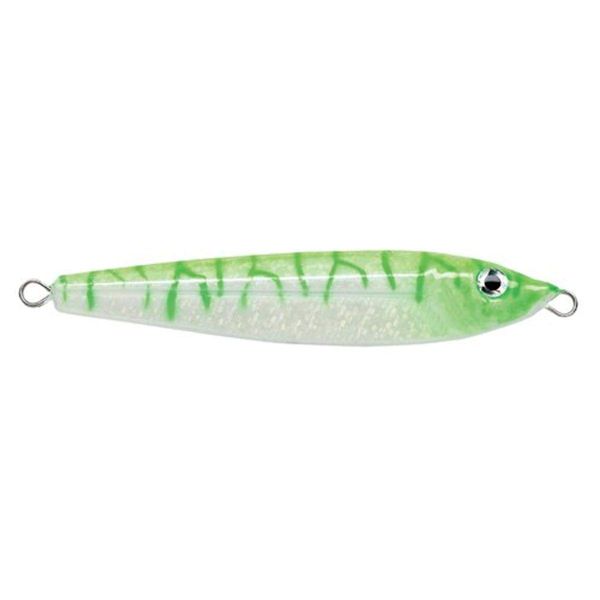 P-Line Laser Minnow, 2 oz, Glow Green Tiger