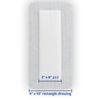 Medline Bordered Gauze, 4" x 10" Adhesive Island Wound Dressing, Sterile, 15 Count