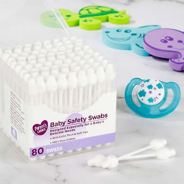 (4 pack) Safety Swabs, 80 Count