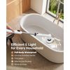Electric Spin Scrubber, Waterproof Shower Scrubber with Heads Replacement