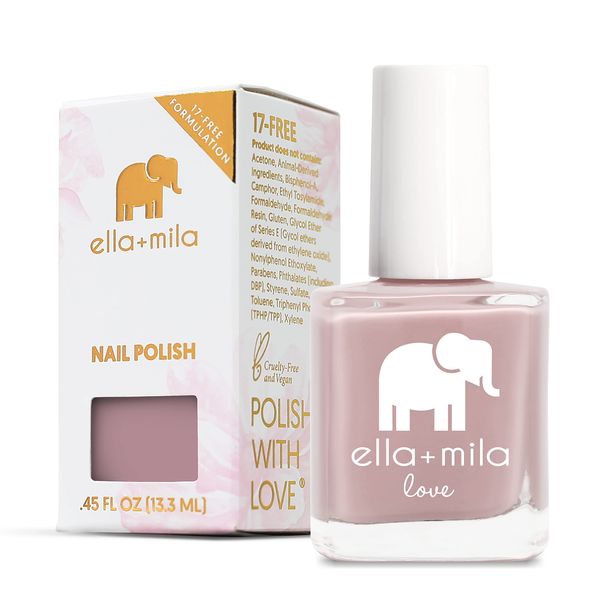 ella+mila Professional Nail Polish - Quick Dry Nail Polish - Long-Lasting & Chip Resistant Formula (Love Collection - Sugar Fairy - 0.45 fl oz)