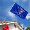 College Flags & Banners Co. Kansas Jayhawks Wordmark Flag