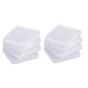 LNYMZD 10Pcs Transparent Universal SD Card Storage Case Durable SDHC Memory Card Holder Box Computer Components Memory Card Cases Memory Card Accessories