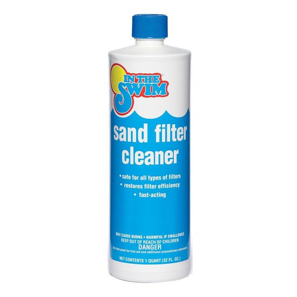 In The Swim Liquid Sand Filter Cleaner – Fast-Acting Concentrated Formula for