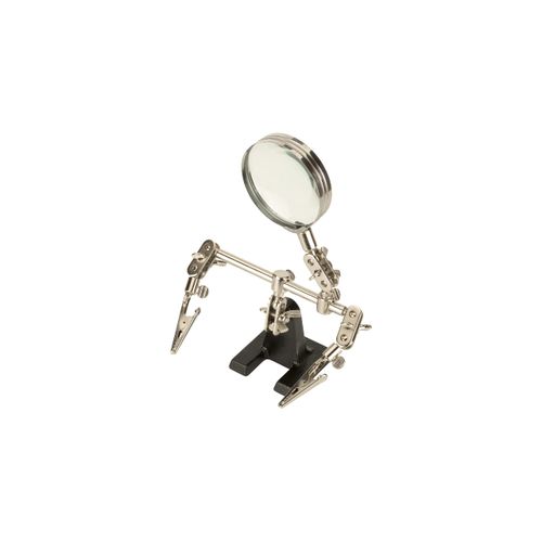 Salki 8500090 – Arm Stand Magnifying Glass Soldering Iron